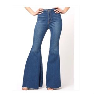 Free People Super Flare Jeans - sz 25